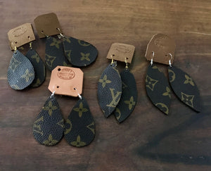 Boujee Cowgirl Leather Earrings